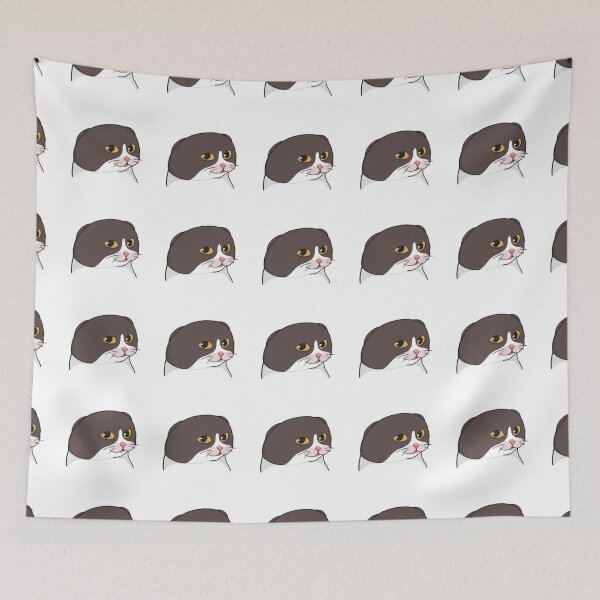 Item preview, Weird Looking Cat Meme designed and sold by rileylogs.