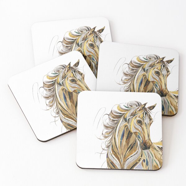 Item preview, Golden Horse Portrait designed and sold by RWCarpenter.