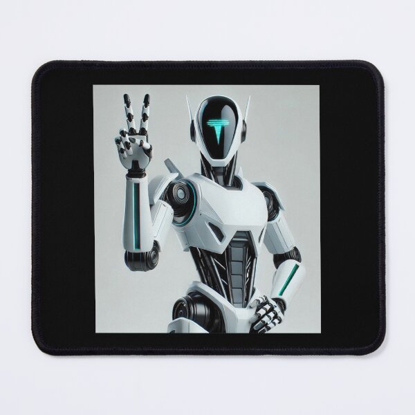 Item preview, tesla bot designed and sold by TEEJAMBOREE.