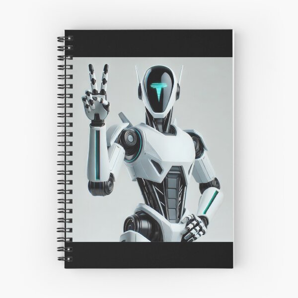 Item preview, tesla bot designed and sold by TEEJAMBOREE.