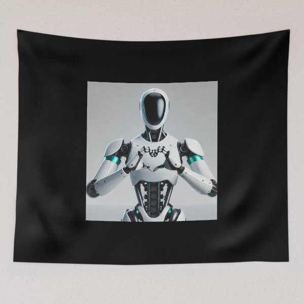 Item preview, tesla bot designed and sold by TEEJAMBOREE.