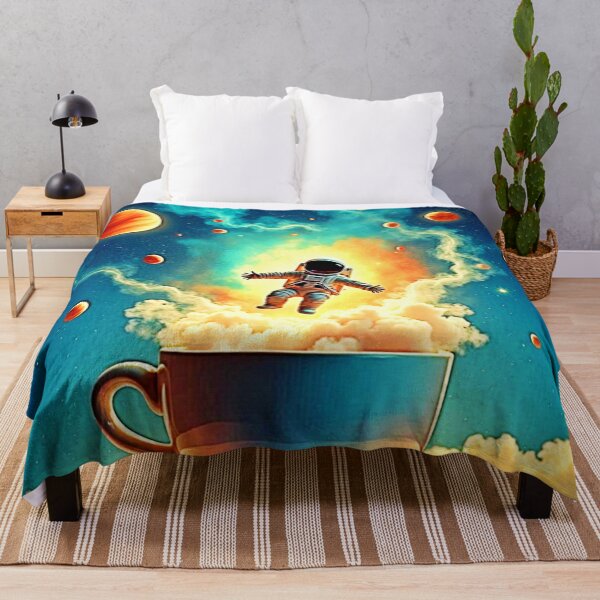 Item preview, Astronaut Coffee Dream designed and sold by Health And Fitness Posts e-Store.