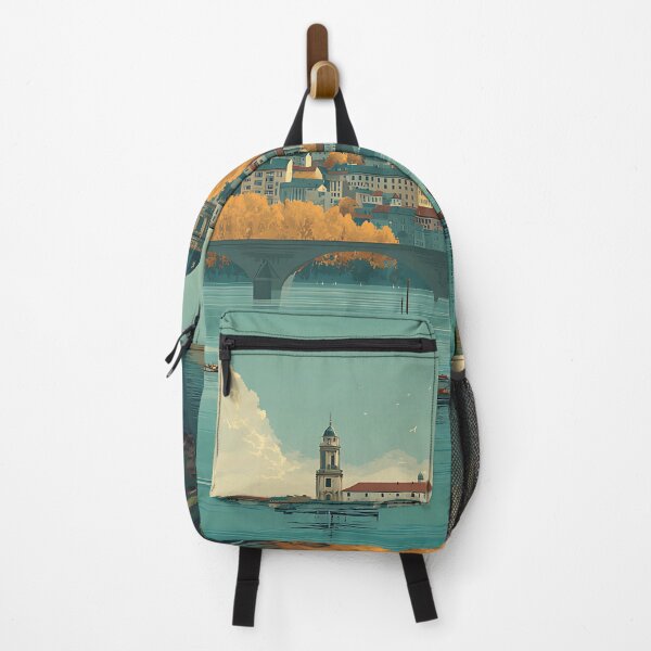 Item preview, Mainz Germany Poster – Cathedral City Overlooking the Rhine designed and sold by TuncGK.