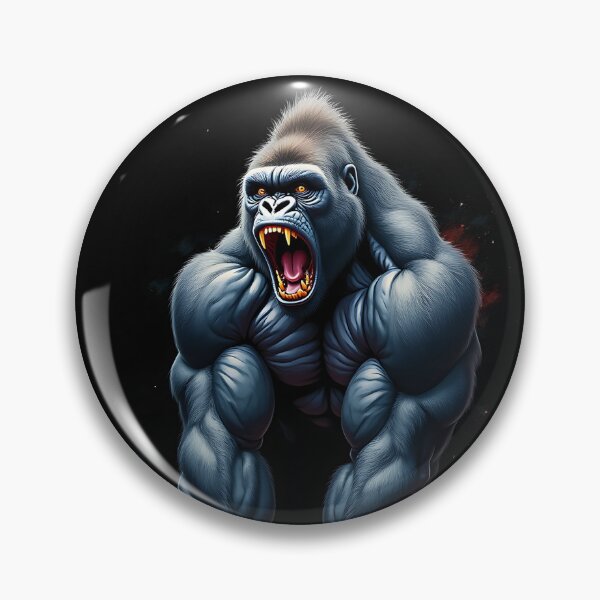 Item preview, Gorilla training hard - Gym designed and sold by Danh Style.