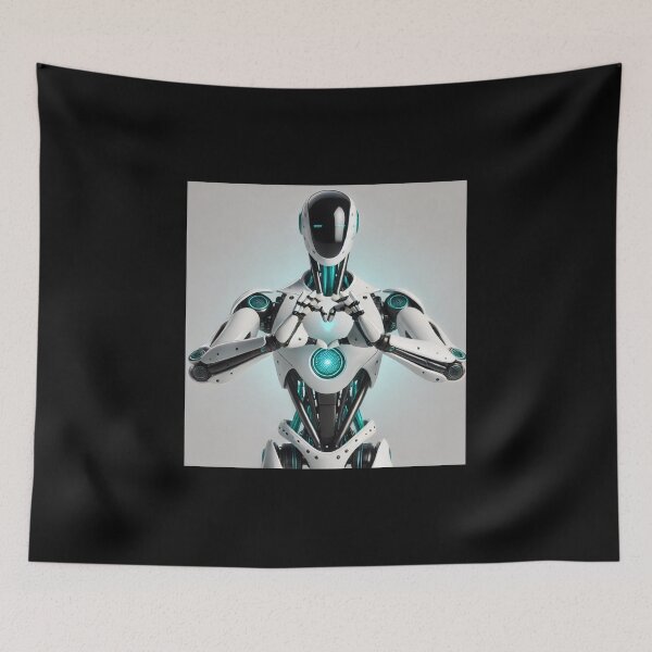 Item preview, tesla bot designed and sold by TEEJAMBOREE.