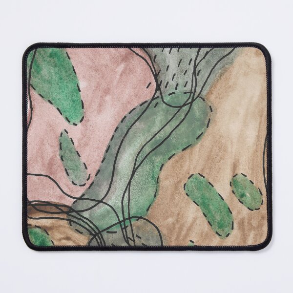 Item preview, Uncharted Terrain - Watercolor and Ink Abstract designed and sold by GenAumonier.