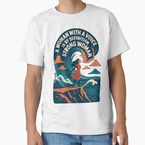 Item preview, A woman with a voice is by definition a strong woman designed and sold by ParisnightArt.