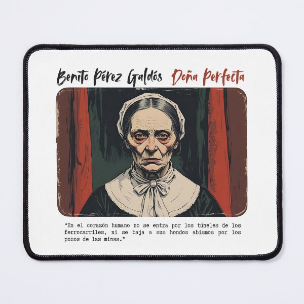Item preview, Quote from "Doña Perfecta" by Benito Pérez Galdós designed and sold by Filologica.