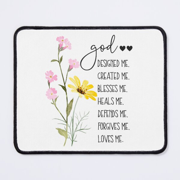 Item preview, God, Christian Religious, Floral, Bible verses, Floral wildflowers designed and sold by Khalu.