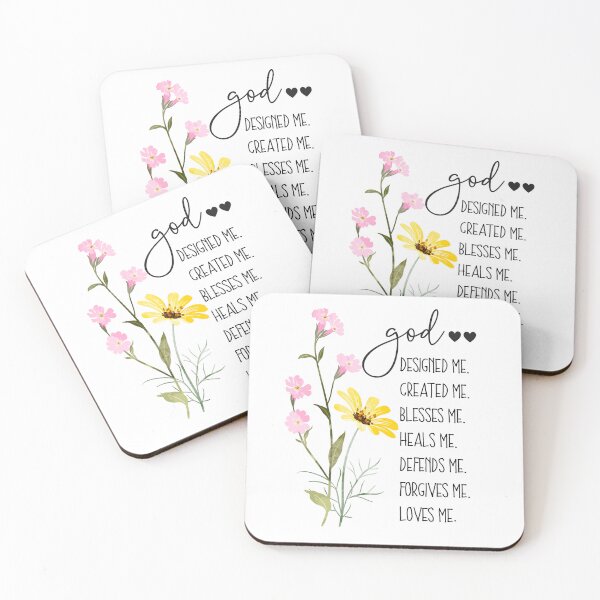 Item preview, God, Christian Religious, Floral, Bible verses, Floral wildflowers designed and sold by Khalu.