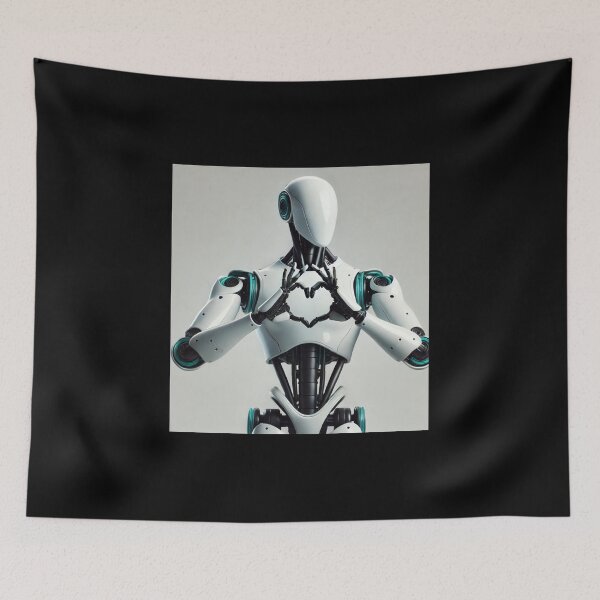 Item preview, tesla bot designed and sold by TEEJAMBOREE.
