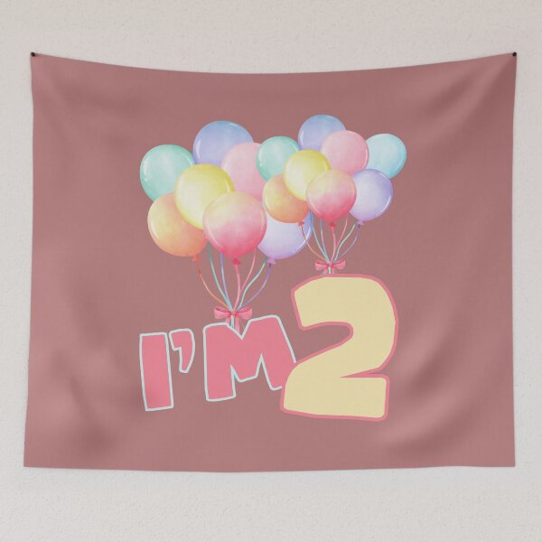 Item preview, second birthday graphics, I'm 2 designed and sold by Meandmyshop.