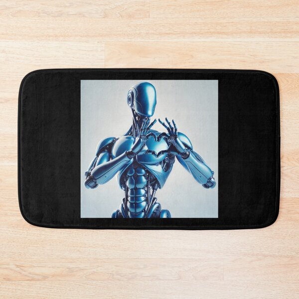 Item preview, tesla bot designed and sold by TEEJAMBOREE.