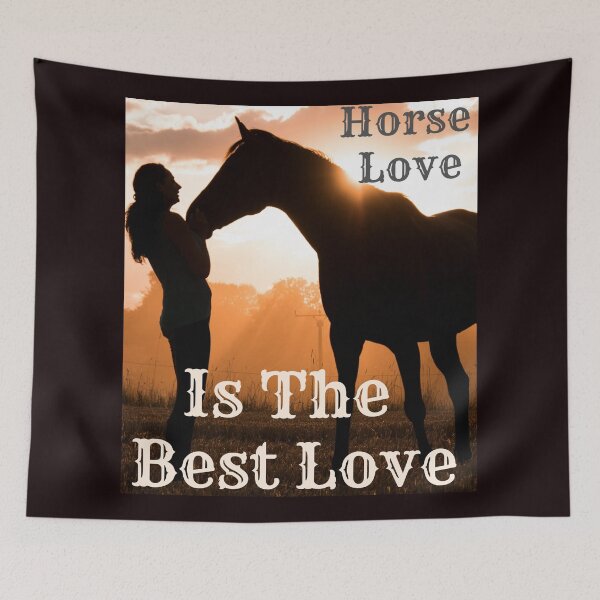 Item preview, Horse Love Is The Best Love designed and sold by mydesignsbylar.