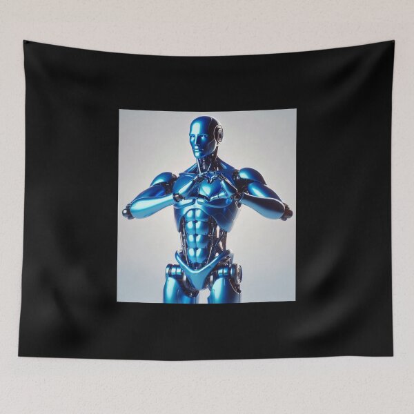 Item preview, tesla bot designed and sold by TEEJAMBOREE.