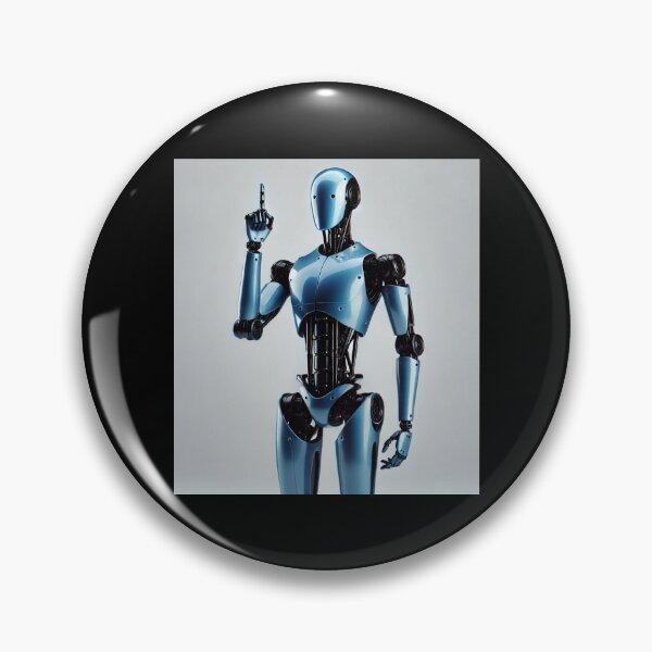 Item preview, tesla bot designed and sold by TEEJAMBOREE.