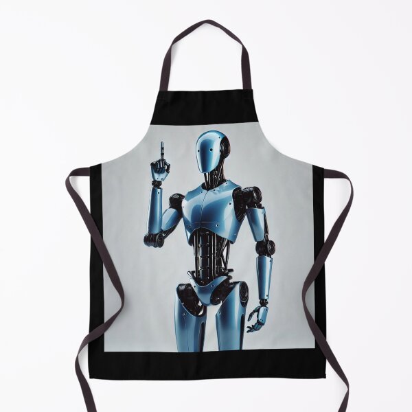 Item preview, tesla bot designed and sold by TEEJAMBOREE.