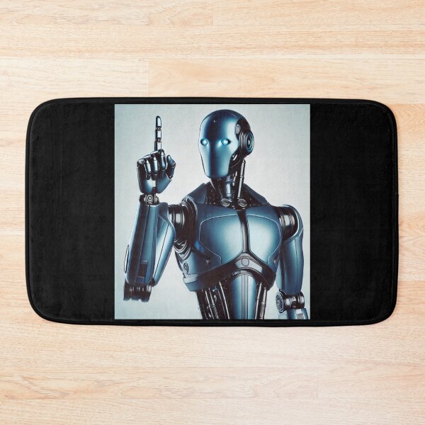 Item preview, tesla bot designed and sold by TEEJAMBOREE.