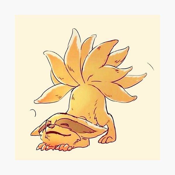 Item preview, Kurama Cute Mode | Power Also Rests designed and sold by Desingalejandro.