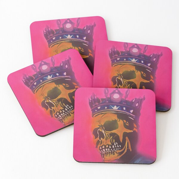 Item preview, Death wears the crown- Skull King designed and sold by ZuluSoul.