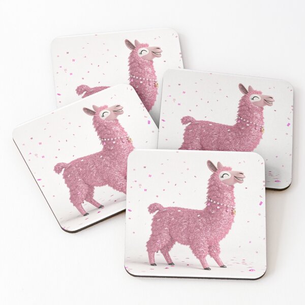 Item preview, Adorable Pink Glitter llama, A Festive 3D Render- generated by ai designed and sold by elkuni.