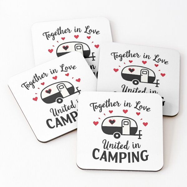 Item preview, Together Under the Stars – Romantic Camping Scene designed and sold by GRITMOOD.