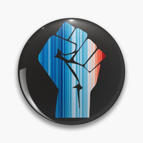 Item preview, Climate Change Stripes - Fist designed and sold by Frank J. Art.