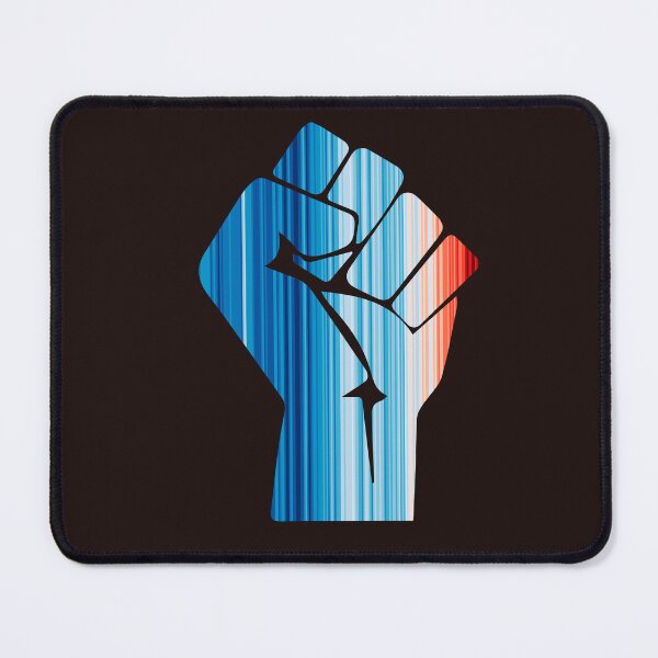 Item preview, Climate Change Stripes - Fist designed and sold by Frank J. Art.