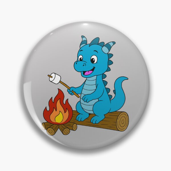 Item preview, Dragon Toasting Marshmallow - Blue designed and sold by AngelMiette.