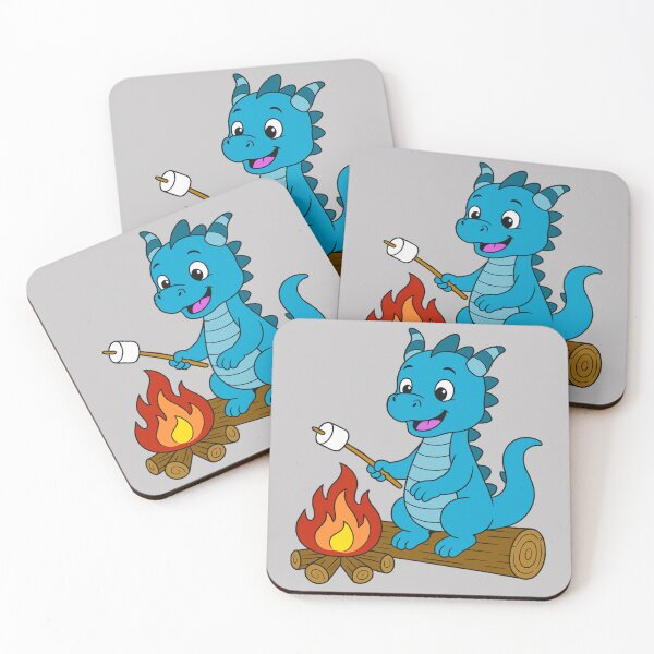 Item preview, Dragon Toasting Marshmallow - Blue designed and sold by AngelMiette.