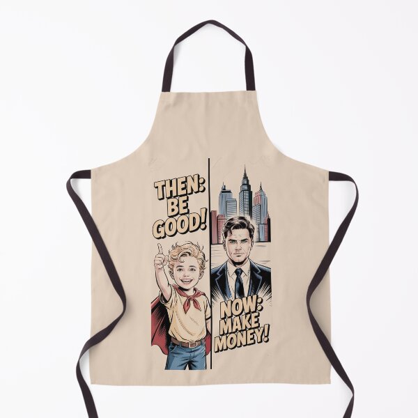 Item preview, Then Be Good Now Make Money Life Journey Comic Art designed and sold by cabana.space.