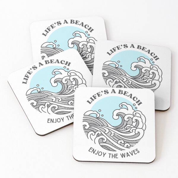 Item preview, Life's a Beach. Enjoy the Waves designed and sold by AlexPrintsPDX.