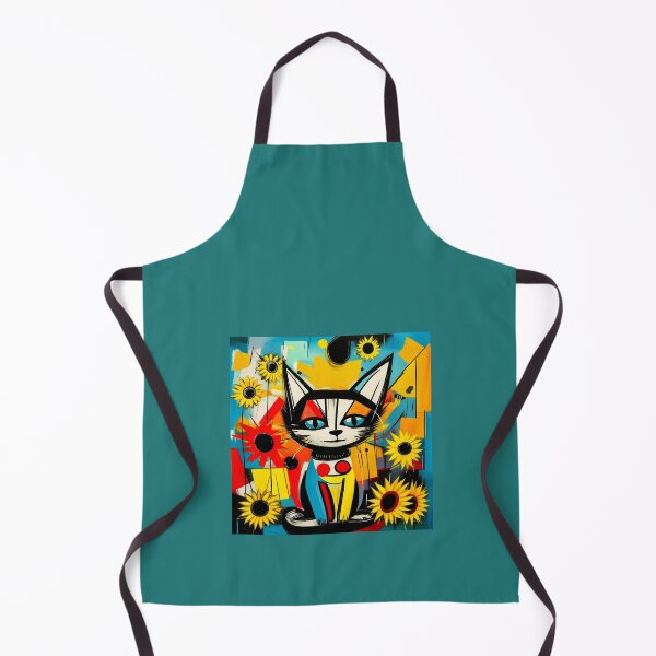Item preview, A beautiful kitten among the sunflowers. designed and sold by Natalia-Vlad.
