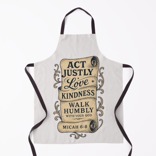 Item preview, Micah 6:8 Act Justly Love Kindness Walk Humbly designed and sold by SimplySelim.