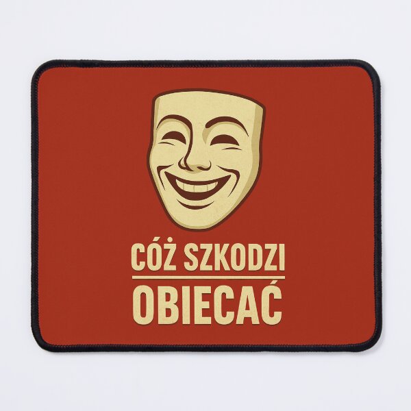Item preview, Polish Political Satire – “Coz Szkodzi Obiecac”  designed and sold by Meandmyshop.