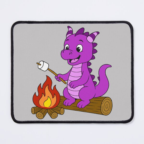 Item preview, Dragon Toasting Marshmallow - Dark Pink designed and sold by AngelMiette.