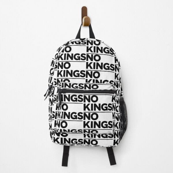Item preview, No Kings Quote Sticker – Punk Anarchist Redbubble Art designed and sold by eyesasdaggers.