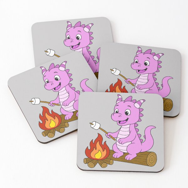 Item preview, Dragon Toasting Marshmallow - Pink designed and sold by AngelMiette.