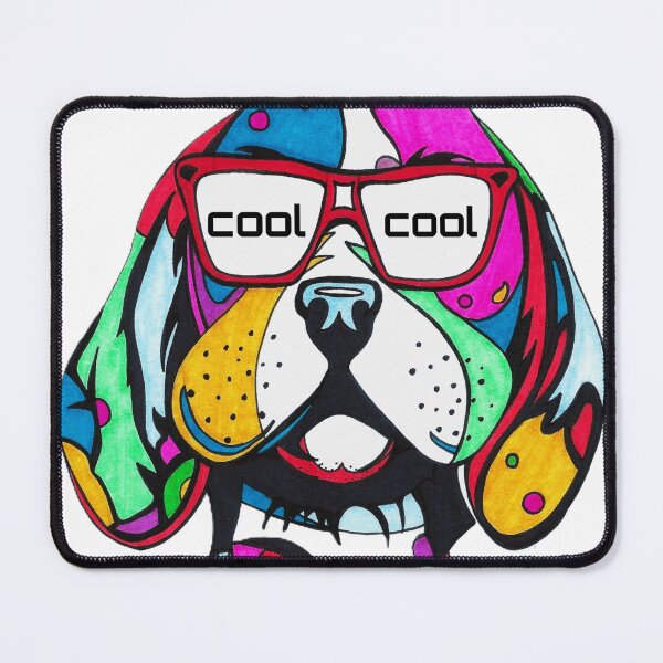 Item preview, Neon cool dog designed and sold by PheylandBarthen.