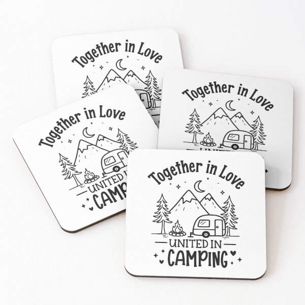Item preview, Rustic Mountain Love – Together in Camping designed and sold by GRITMOOD.