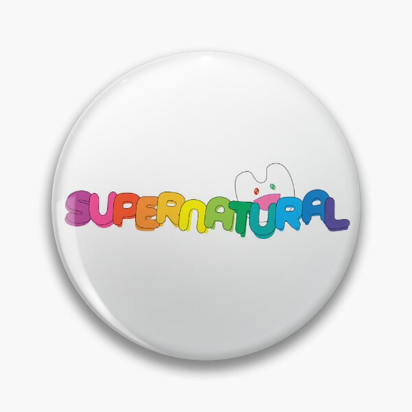 Item preview, Supernatural Bubble Letters New Jeans designed and sold by Greatbluewhale3.