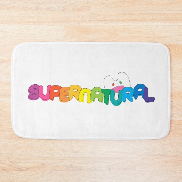 Item preview, Supernatural Bubble Letters New Jeans designed and sold by Greatbluewhale3.