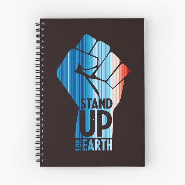 Item preview, Climate Change Stripes - Fist - Stand Up For Earth designed and sold by Frank J. Art.