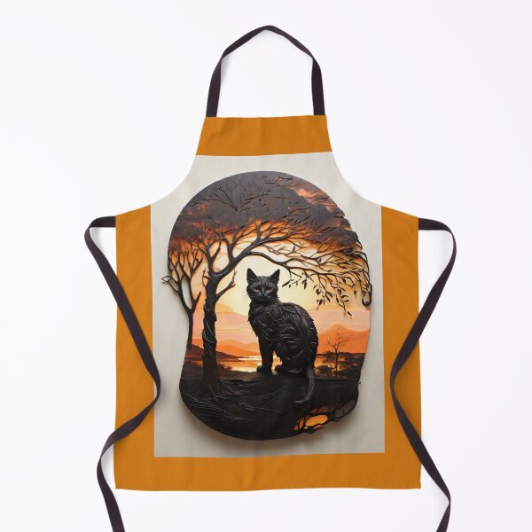 Item preview, Cat's Quiet Evening at Sunset designed and sold by KilianSzmid.