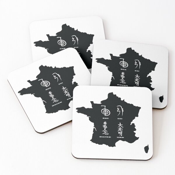 Item preview, Reiki Map - France designed and sold by marcosty.