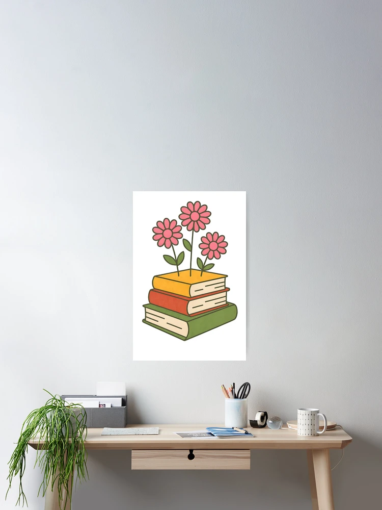 Thumbnail 2 of 3, Poster, Book Stack designed and sold by GraphicsClub.