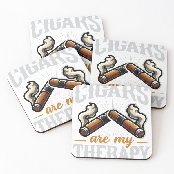 Item preview, Cigars Are My Therapy designed and sold by SmokeSip2025.