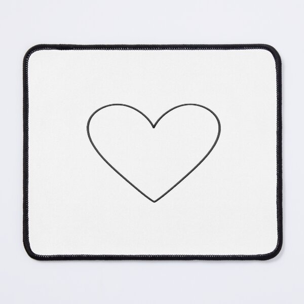 Item preview, Minimal Heart — Clean Line Heart Design designed and sold by PastimeMastery.