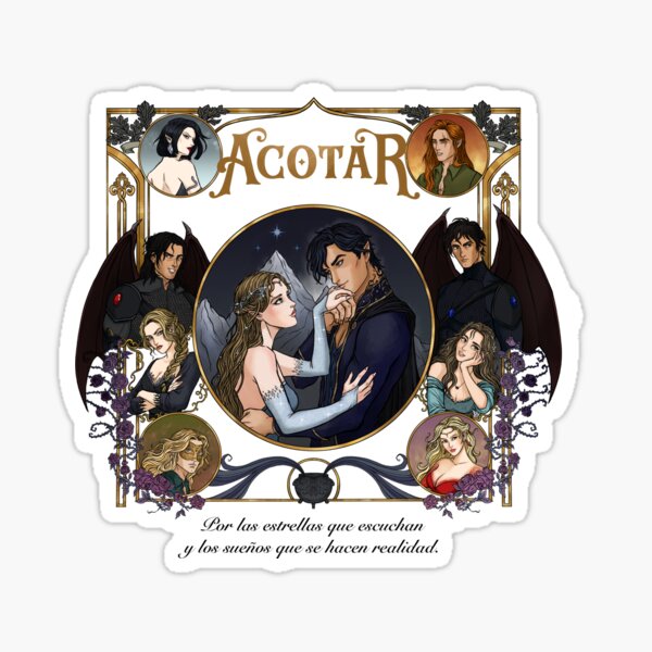 Item preview, ACOTAR Romantasy designed and sold by beatriz_isdrawing.