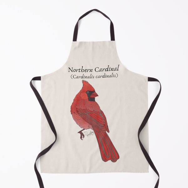 Item preview, Texas Native Bird- Northern Cardinal (Cardinalis cardinalis) Vintage Nature Art designed and sold by Marguerite Artistry.